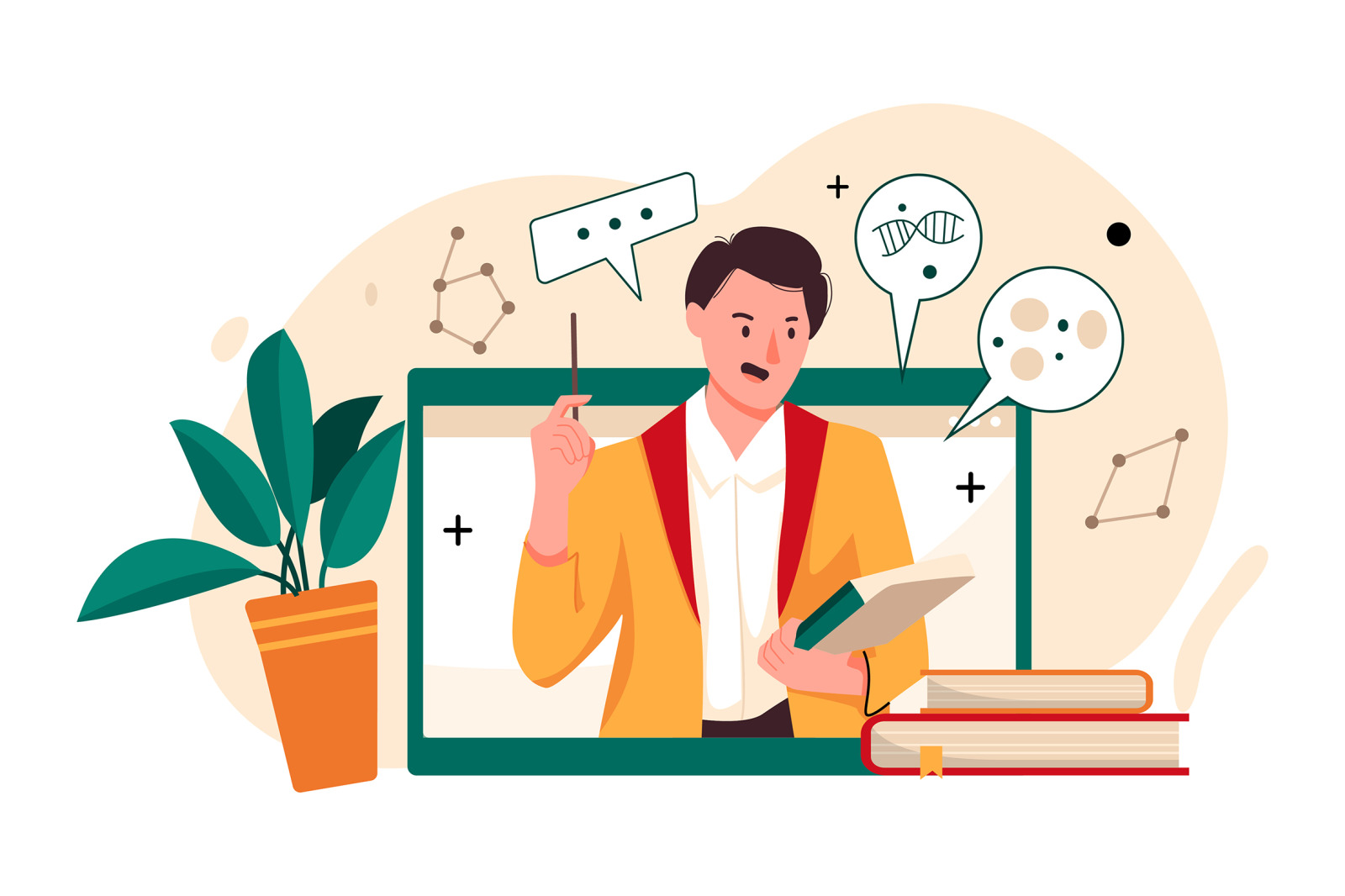 M467_Online Education Illustration Pack M467_Online Education Illustration Pack