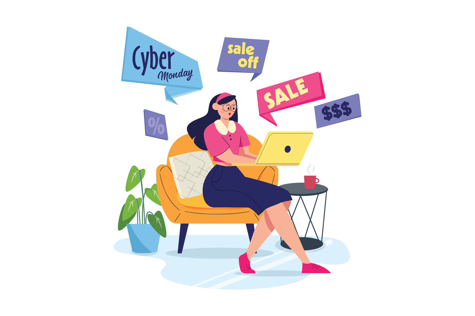 M491_Black Friday Illustration Pack M491_Black Friday Illustration Pack