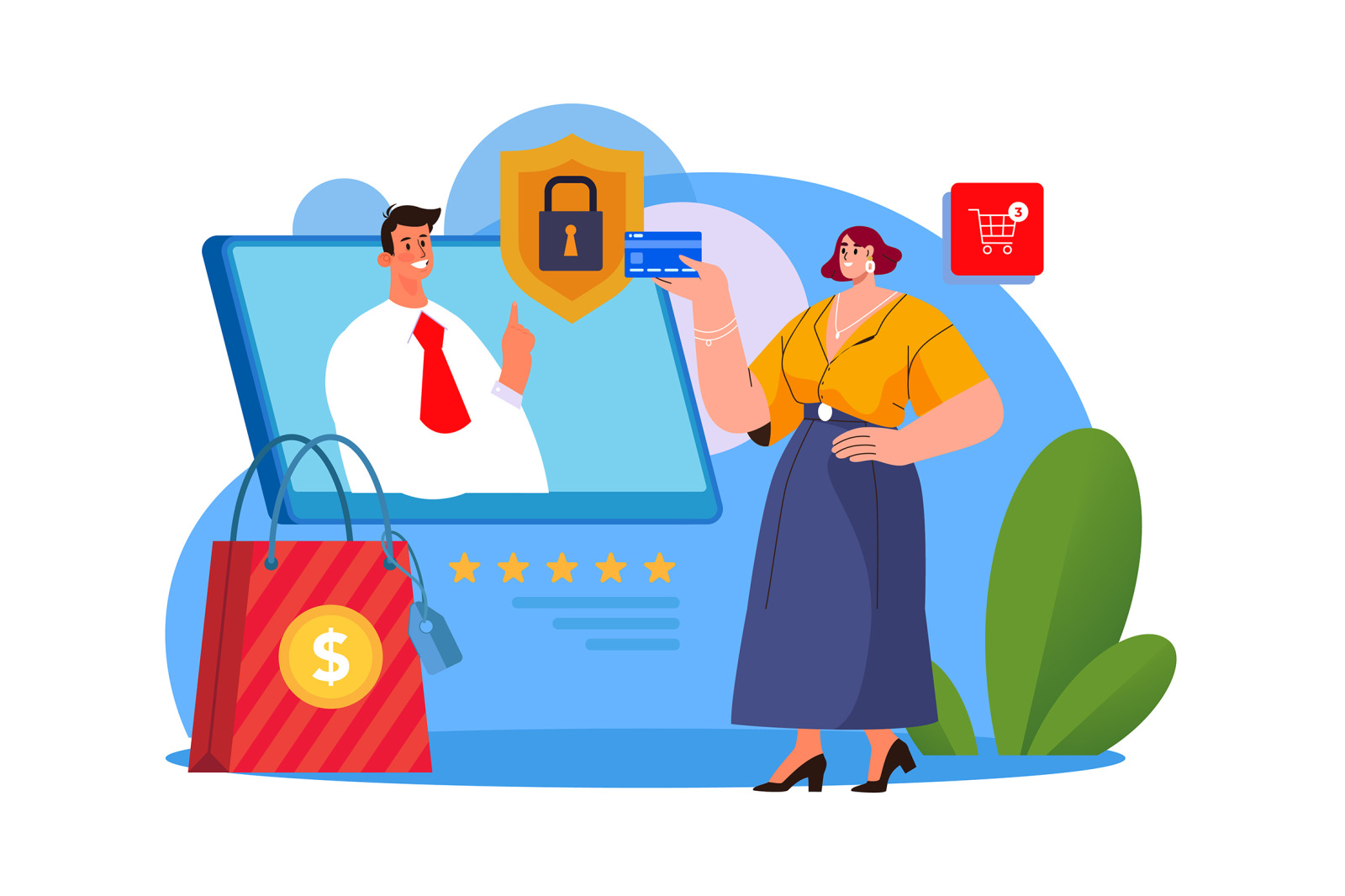M492_Cyber Security Illustration Pack M492_Cyber Security Illustration Pack