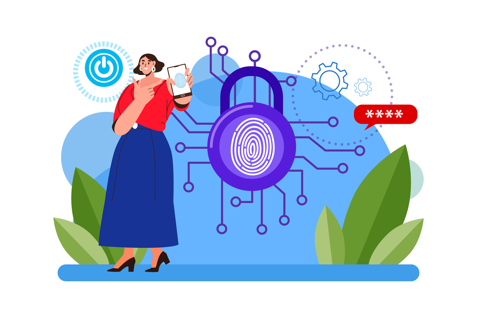 M492_Cyber Security Illustration Pack M492_Cyber Security Illustration Pack