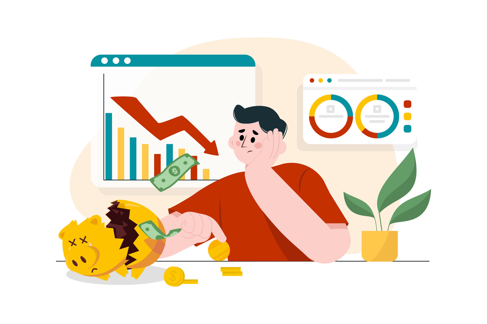 M493_Stock Market Illustration Pack M493_Stock Market Illustration Pack