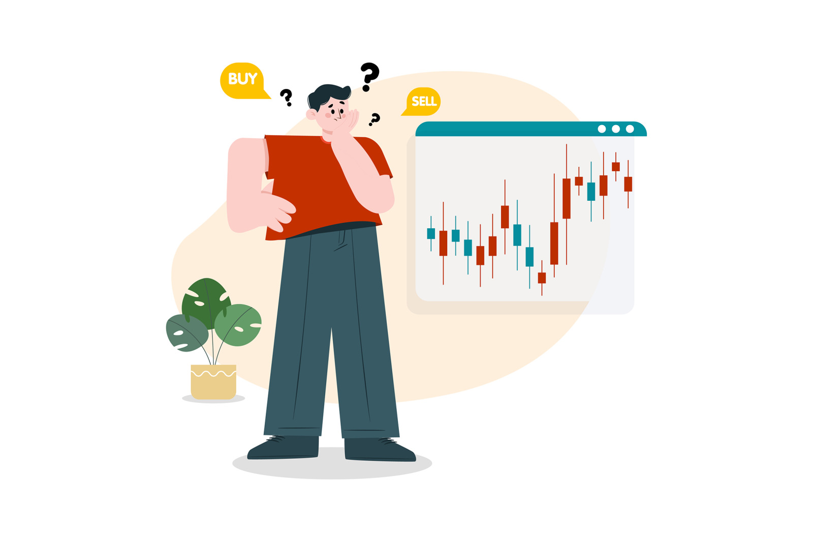 M493_Stock Market Illustration Pack