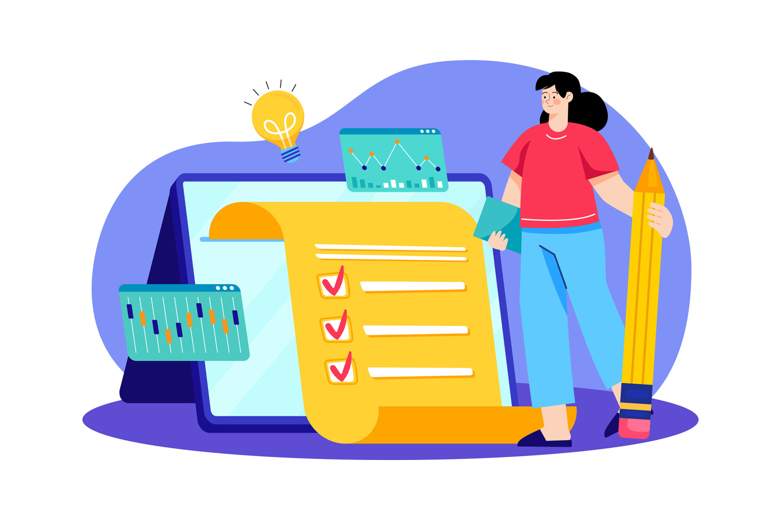 M496_Daily Lifestyle Illustration Pack M496_Daily Lifestyle Illustration Pack