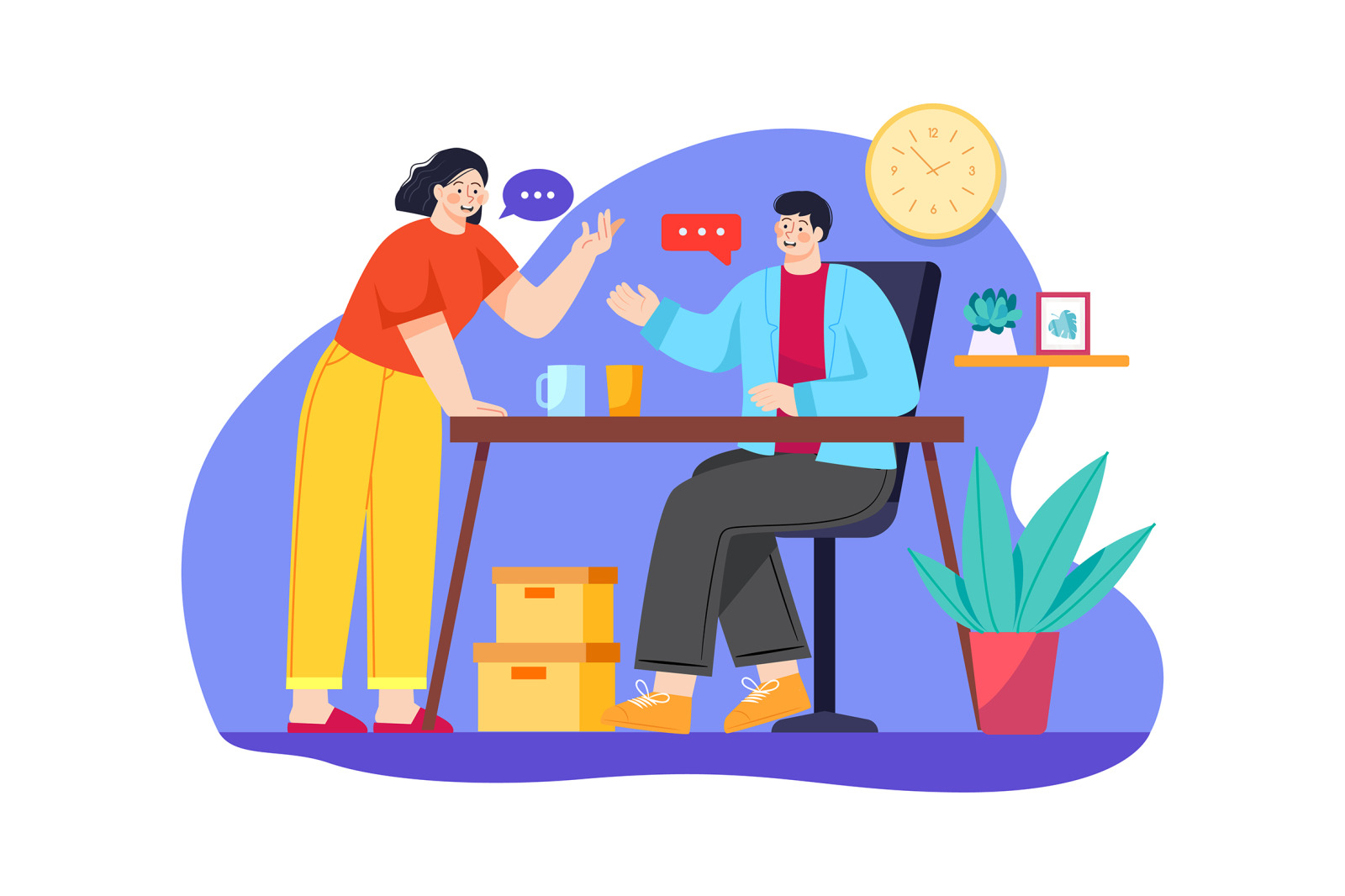 M496_Daily Lifestyle Illustration Pack M496_Daily Lifestyle Illustration Pack