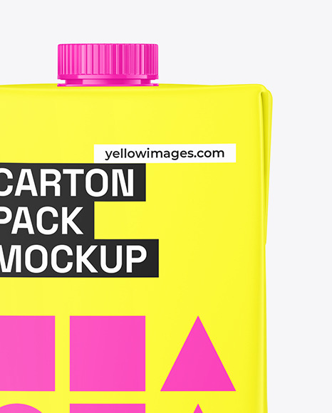 Matte Carton Pack Mockup