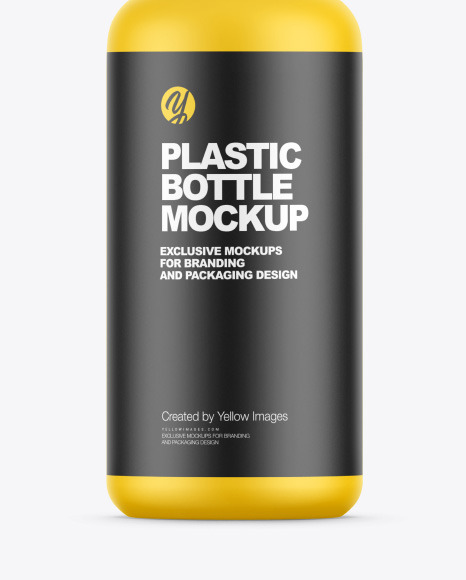 Matte Cosmetic Bottle Mockup