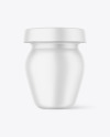 Matte Honey Jar Mockup