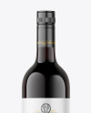 Red Wine Bottle Mockup