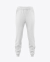 Melange Men's Sport Pants Mockup - Front View