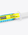 Syringe with Injection Mockup