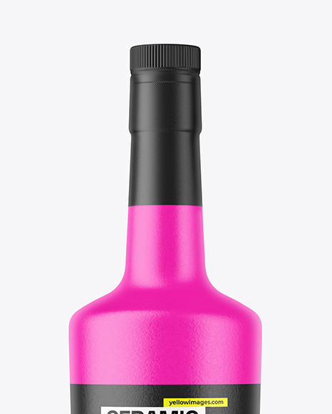 700ml Ceramic Bottle Mockup 700ml Ceramic Bottle Mockup