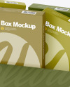 Box With Boxes Mockup