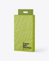 Kraft Paper Hanging Box Mockup