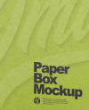 Kraft Paper Hanging Box Mockup