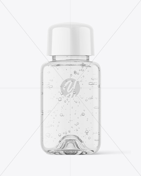 Square Cosmetic Bottle Mockup