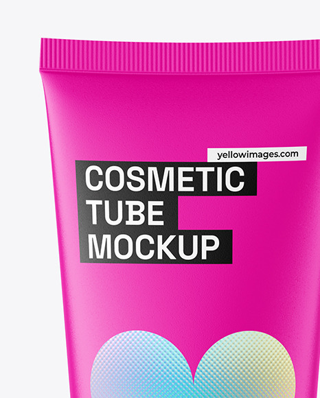Matte Cosmetic Tube Mockup Matte Cosmetic Tube Mockup