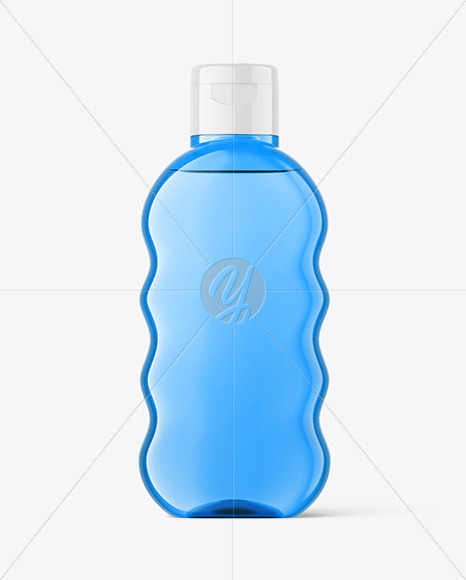 Colored Baby Oil Bottle Mockup Colored Baby Oil Bottle Mockup