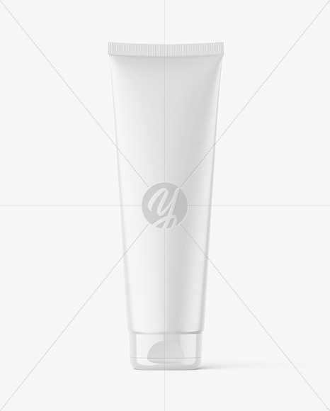 Matte Cosmetic Tube Mockup