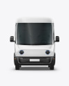 Electric Delivery Van - Front View