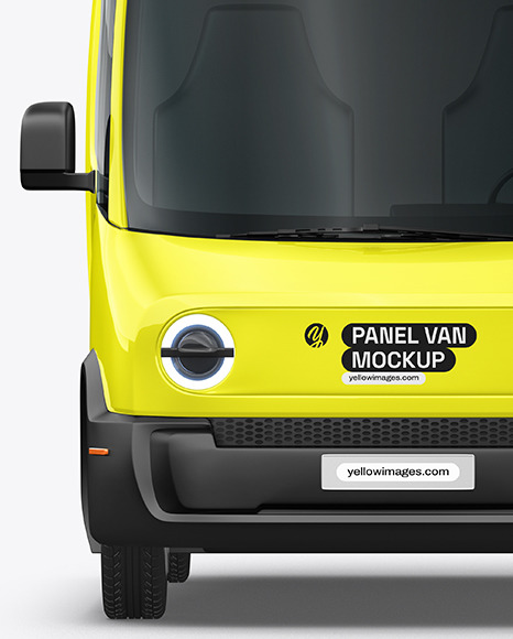 Electric Delivery Van - Front View