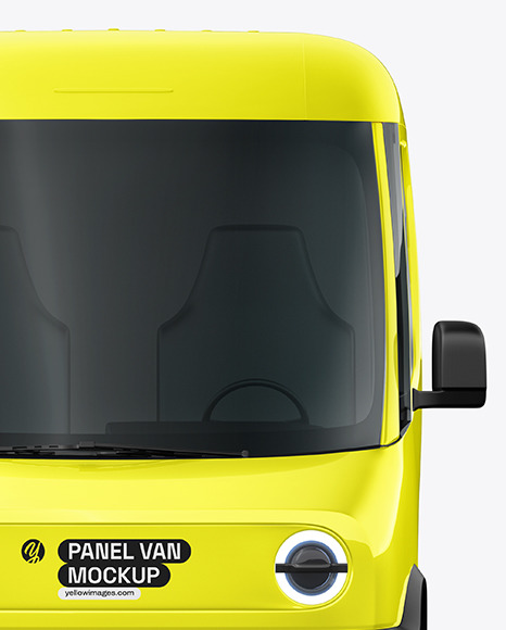 Electric Delivery Van - Front View