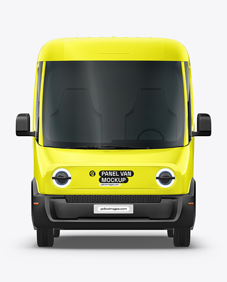 Electric Delivery Van - Front View