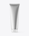 Metallic Cosmetic Tube Mockup