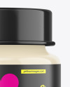 Clear Glass Cosmetic Cream Jar Mockup