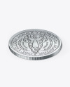 Silver Coin Mockup