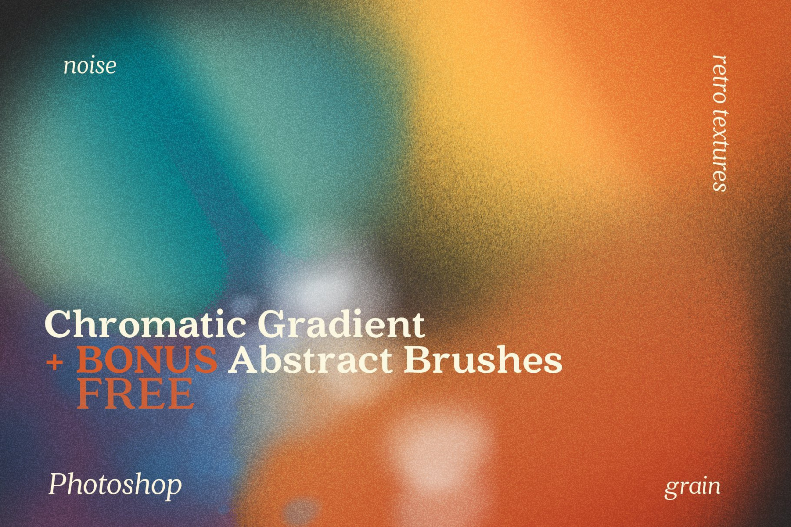 Retro Gradient Colors PS +Free Brush Retro Gradient Colors PS +Free Brush