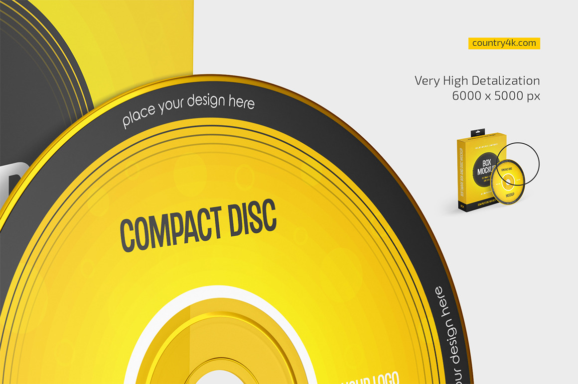 Software Box and Disc Mockup Set