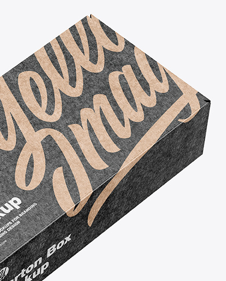 Kraft Box Mockup