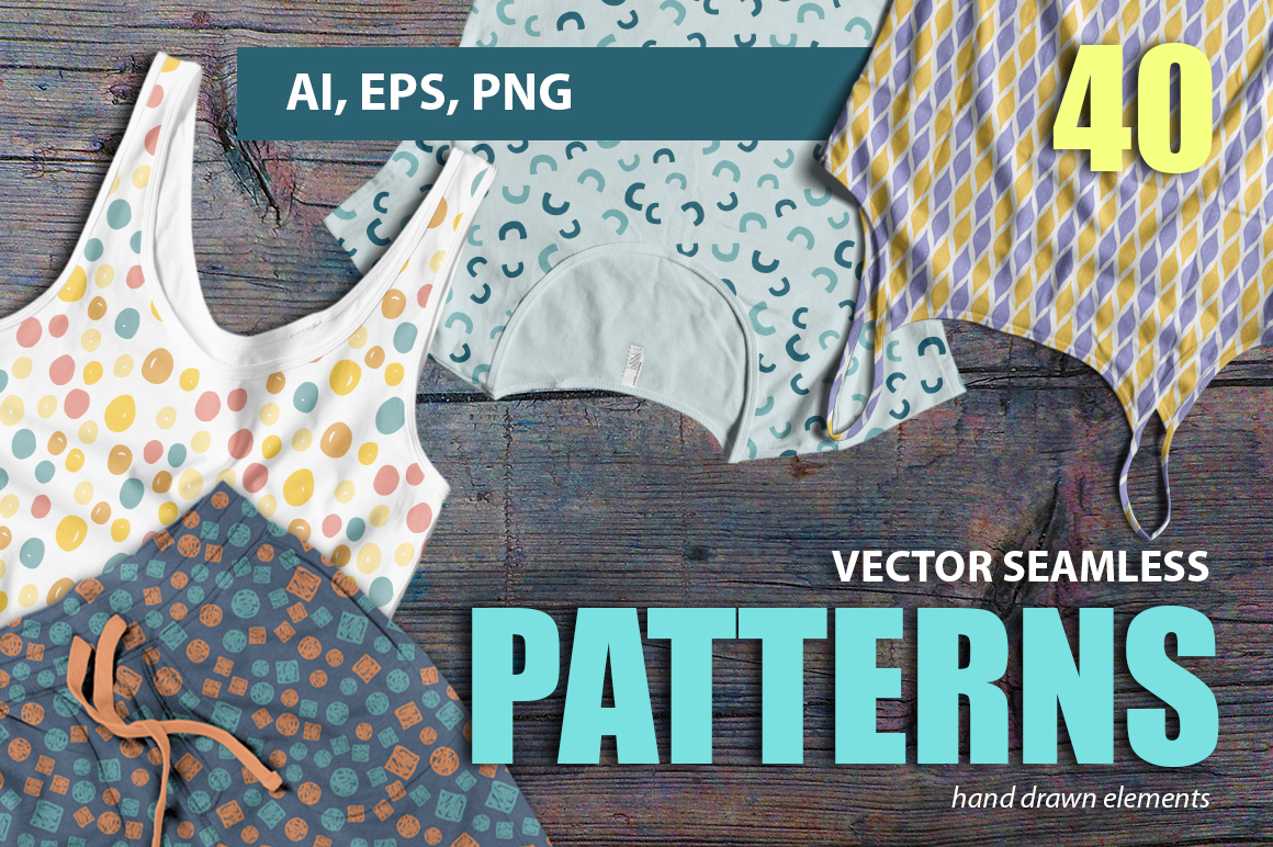 Vector seamless patterns Vector seamless patterns