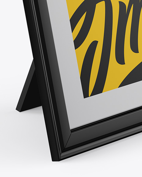 Photo Frame Mockup - Half Side View