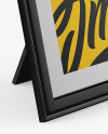 Photo Frame Mockup - Half Side View