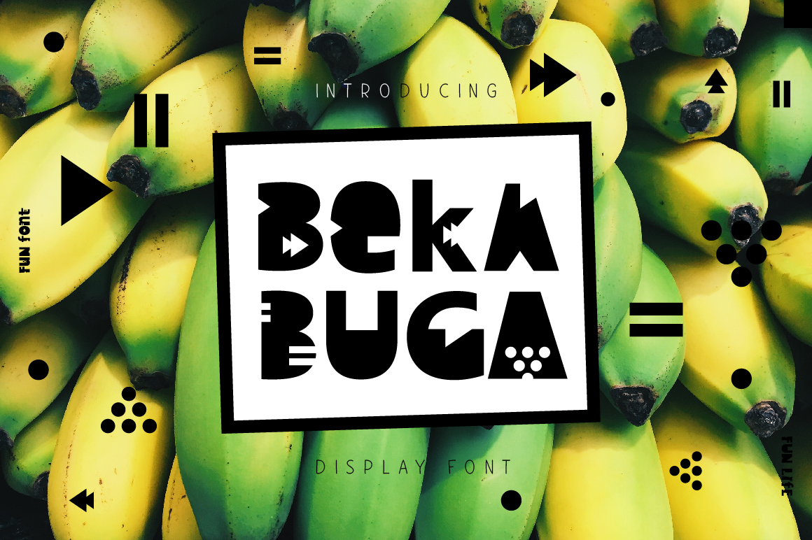 Bekabuga Display Font Bekabuga Display Font