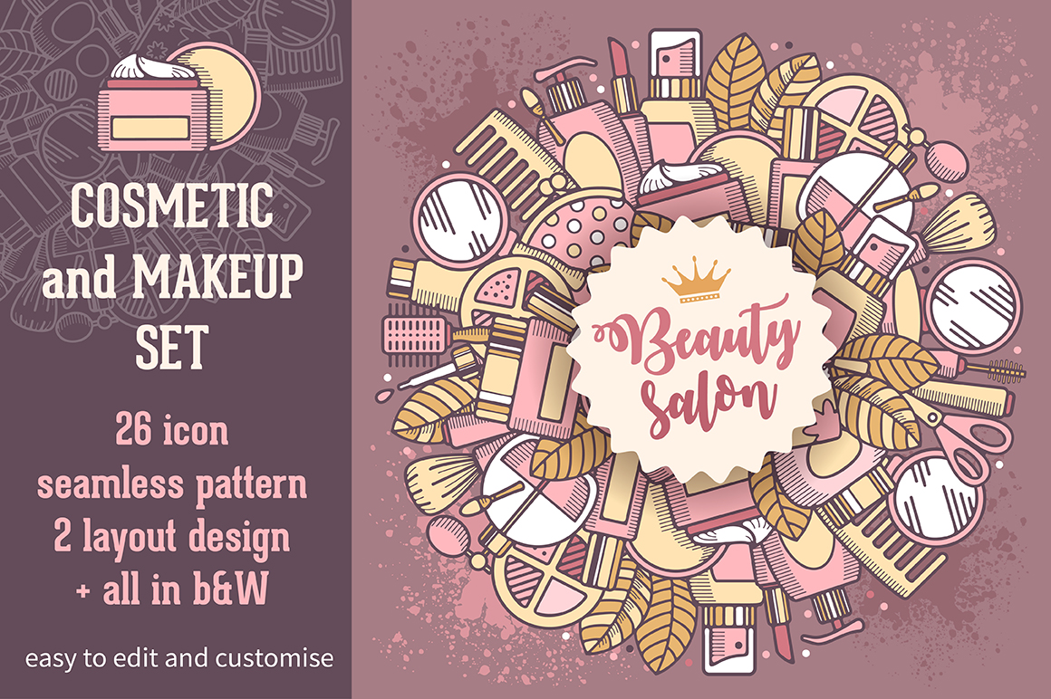 Cosmetic and make-up set Cosmetic and make-up set