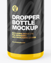 Glossy Dropper Bottle Mockup