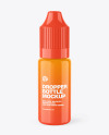 Glossy Dropper Bottle Mockup