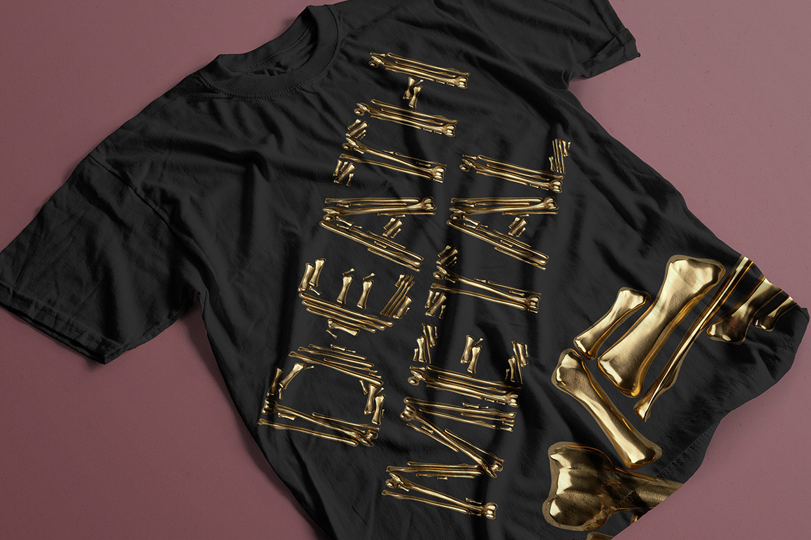Golden Bones Font Golden Bones Font
