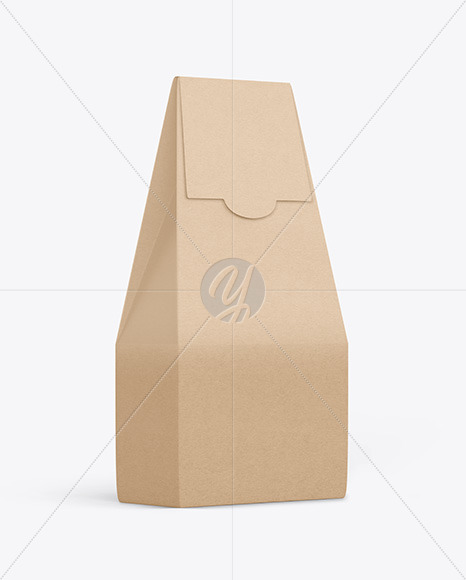 Kraft Paper Food Bag Mockup