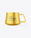 Metallized Cup Mockup