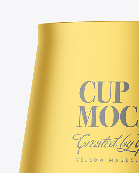 Metallized Cup Mockup