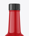 Glossy Sauce Bottle Mockup