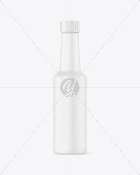 Matte Sauce Bottle Mockup