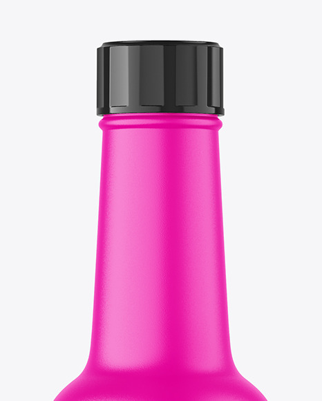 Matte Sauce Bottle Mockup