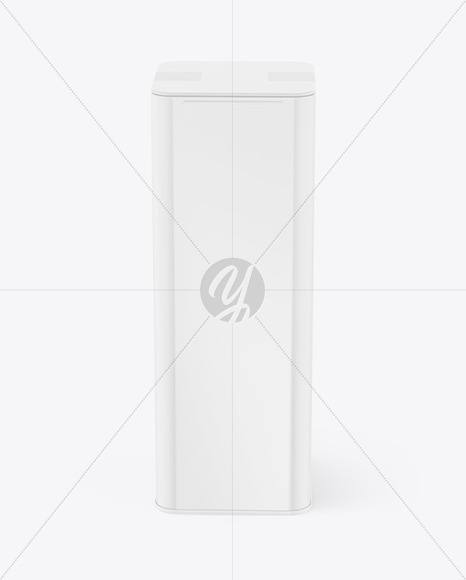 Glossy Square Tube Mockup