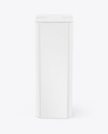 Glossy Square Tube Mockup
