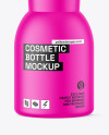 Matte Cosmetic Bottle Mockup Matte Cosmetic Bottle Mockup