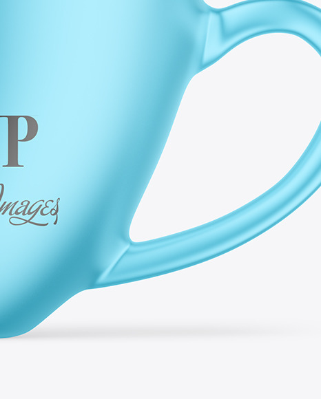 Metallized Cup w/ Coffee Splash Mockup